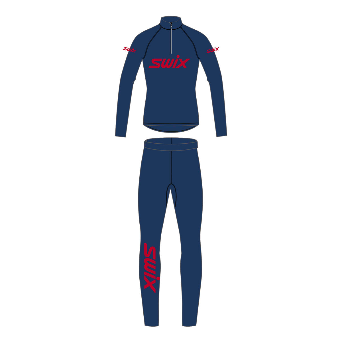 Levně Swix Racing Set M Estate Blue M