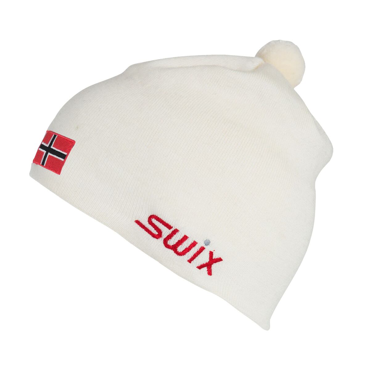 Levně Swix Tradition Hat W/Flag Bright White 56