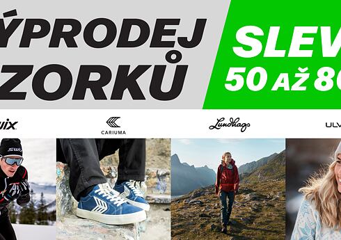 Jarní výprodej vzorků našich prémiových značek. Slevy až 80 %