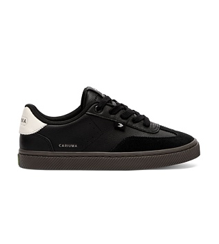 Pánské volnočasové boty Cariuma TOCA Soft Grain Leather and Suede Teak Black