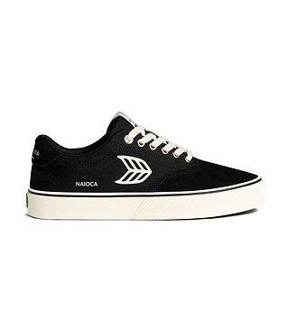 Pánské volnočasové boty Cariuma NAIOCA PRO Stripe Suede and Canvas Black
