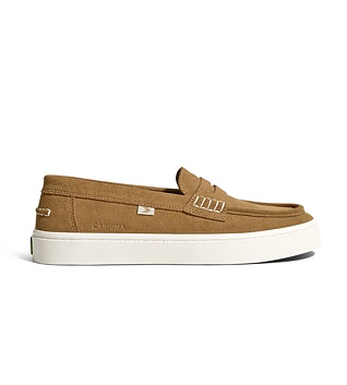 Pánské volnočasové boty Cariuma CAJU Loafer Camel Suede