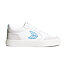 Pánské volnočasové boty Cariuma VALLELY White Leather Vintage White Suede Argentina Blue Logo Sneake
