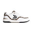 Pánské volnočasové boty Cariuma UBA White Leather Leopard Print Suede Black Logo Sneaker
