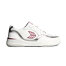 Pánské volnočasové boty Cariuma UBA White Leather and Suede Blush Pink Logo Silver Accents Sneaker