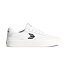 Pánské volnočasové boty Cariuma LUAN PRO White Premium Leather Black Logo Sneaker