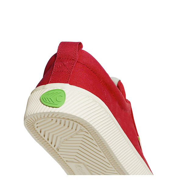 Pánské volnočasové boty Cariuma OCA Low Red Canvas Sneaker