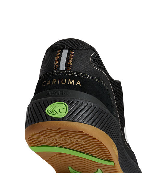 Pánské volnočasové boty Cariuma UBA PRO Black Suede and Mesh Silver Cloud Logo Sneaker