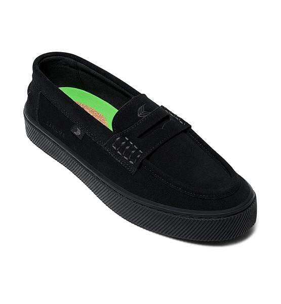 Pánské volnočasové boty Cariuma CAJU Loafer All Black Suede