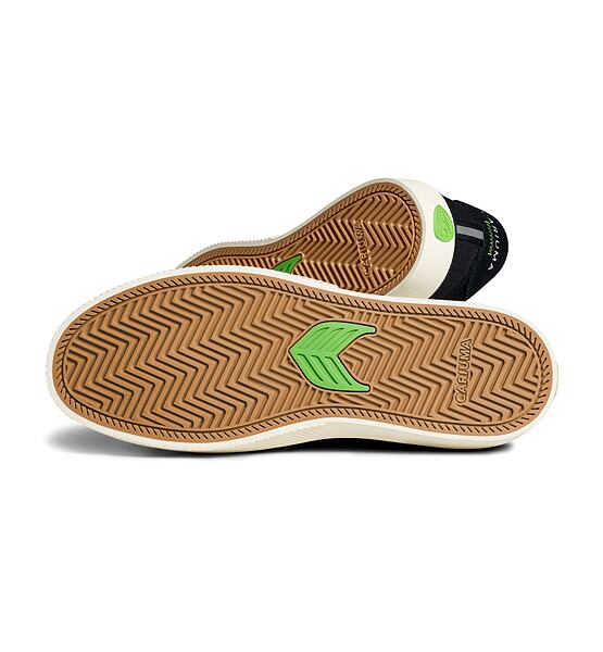 Pánské volnočasové boty Cariuma NAIOCA PRO Stripe Suede and Canvas Black