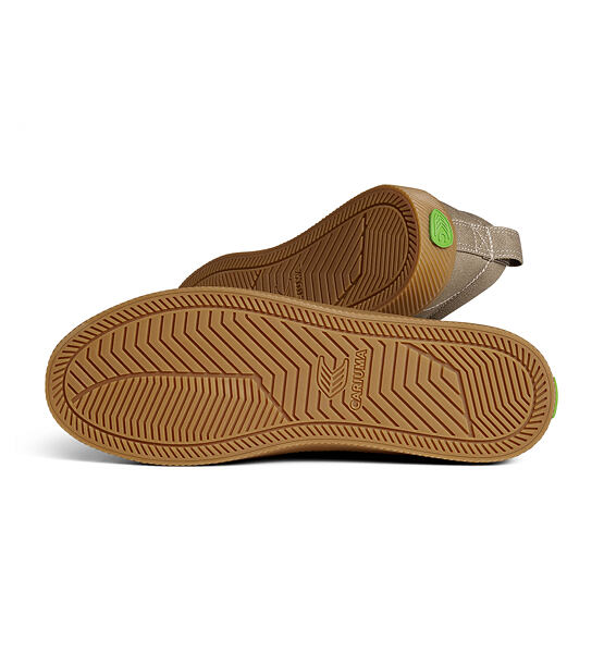 Pánské volnočasové boty Cariuma OCA Low Gum Burnt Sand Canvas Sneaker