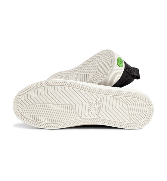 Pánské volnočasové boty Cariuma OCA Low Black Premium Leather Sneaker