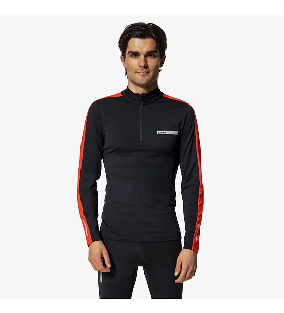 Pánská funkční mikina Swix Roadline NTS Half Zip Baselayer Top M