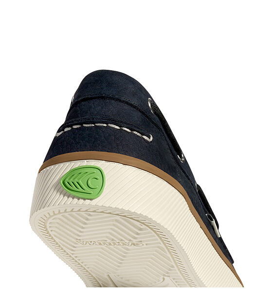 Pánské volnočasové boty Cariuma Mare Boat Shoe Navy Nubuck