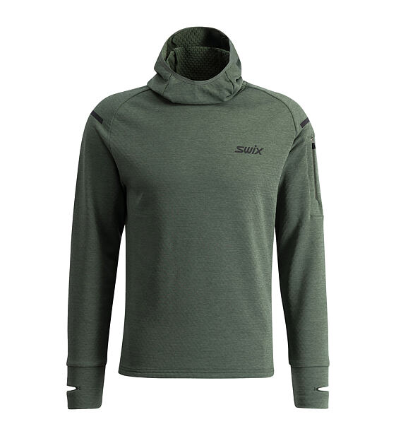 Pánská funkční mikina Swix Pace Midlayer Hooded M