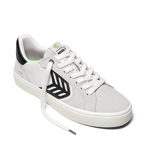 Pánské volnočasové boty Cariuma CATIBA PRO 2.0 Suede and Cordura Smoke White