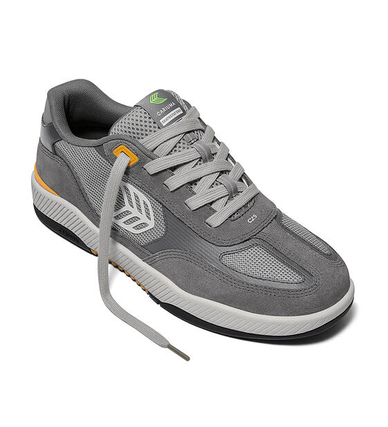 Pánské volnočasové boty Cariuma C25 Skategoat PRO Suede and Mesh Charcoal Grey
