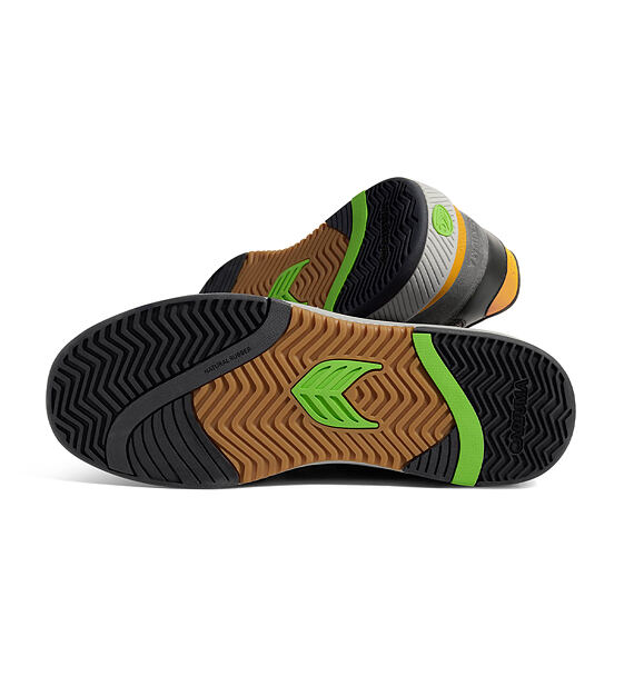 Pánské volnočasové boty Cariuma C25 Skategoat PRO Suede and Mesh Charcoal Grey