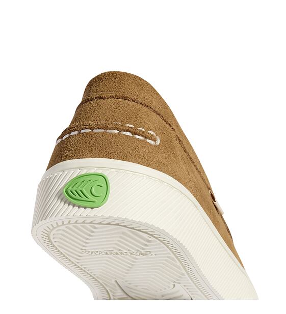 Pánské volnočasové boty Cariuma CAJU Loafer Camel Suede