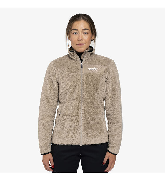Dámská mikina Swix Infinity Pile Midlayer Full Zip W