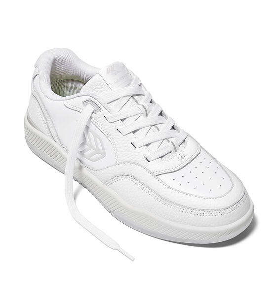 Pánské volnočasové boty Cariuma UBA White Premium Leather Ice Logo Sneaker