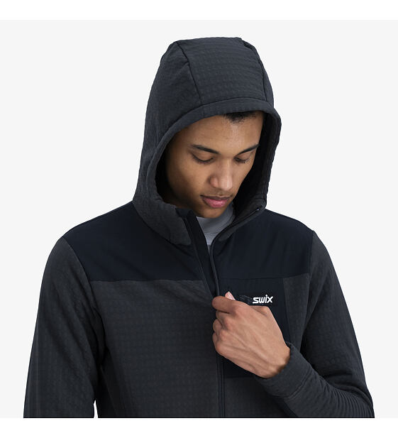 Pánská bunda Swix Surmount Stormfleece Hood Jacket M