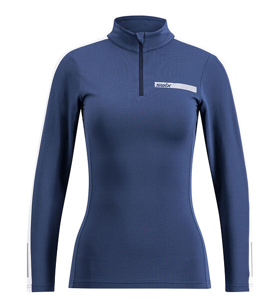 Dámská funkční mikina Swix Roadline NTS Half Zip Baselayer Top W