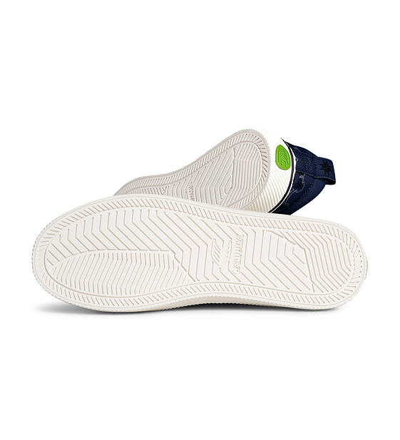 Pánské volnočasové boty Cariuma OCA Low Navy Bandana Canvas Sneaker