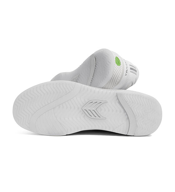 Pánské volnočasové boty Cariuma UBA White Premium Leather Ice Logo Sneaker