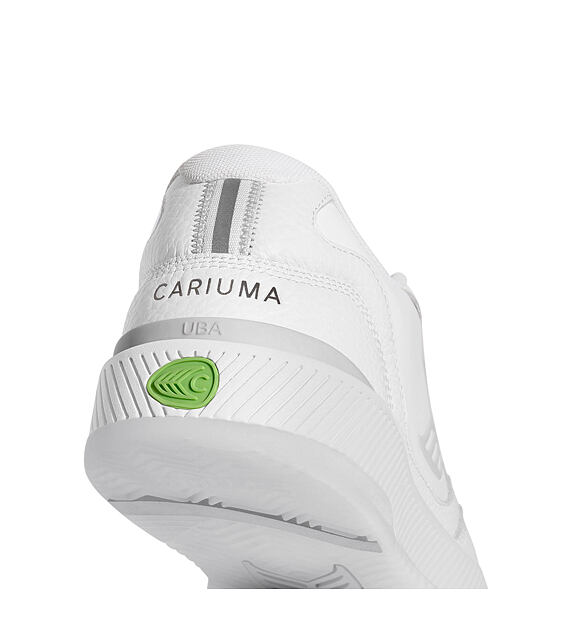 Pánské volnočasové boty Cariuma UBA White Premium Leather Ice Logo Sneaker