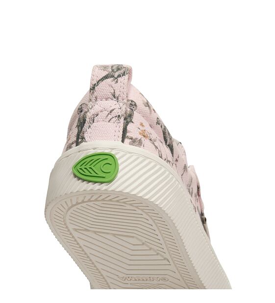 Pánské volnočasové boty Cariuma OCA Low Pale Lilac Parrot Print Canvas Sneaker