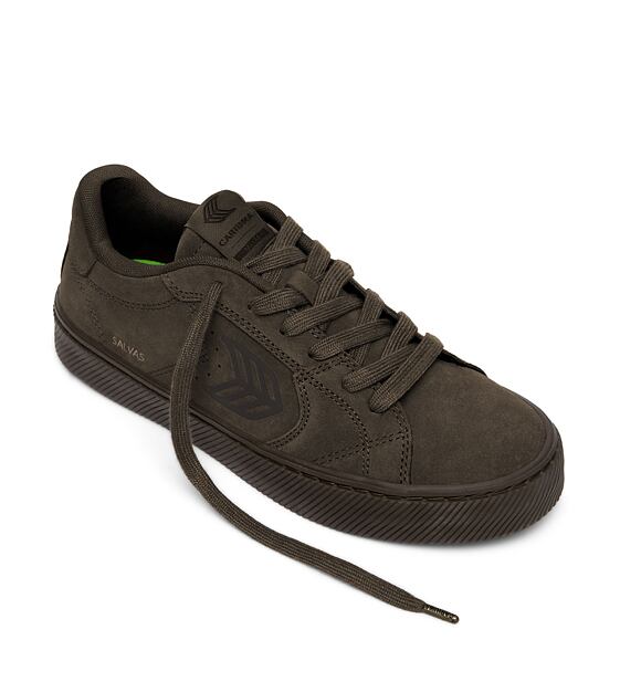 Pánské volnočasové boty Cariuma SALVAS All Teak Suede Sneaker
