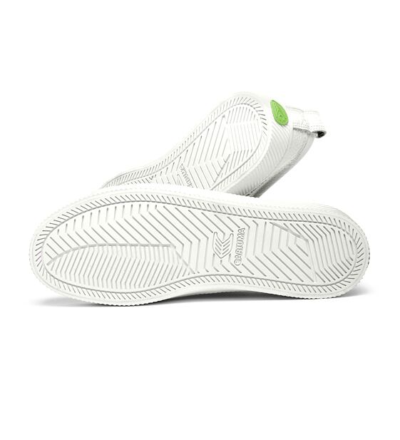 Pánské volnočasové boty Cariuma OCA Pebbled Leather White