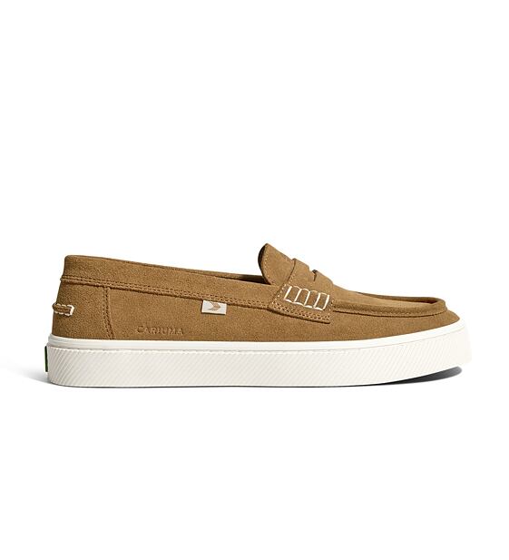 Pánské volnočasové boty Cariuma CAJU Loafer Camel Suede