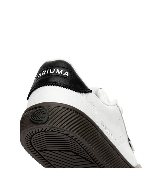 Pánské volnočasové boty Cariuma TOCA White Diamond Leather Cloud Grey Suede Sneaker 