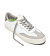 Pánské volnočasové boty Cariuma TOCA White Premium Leather Vintage White Suede Metallic Gold Sneaker