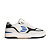 Pánské volnočasové boty Cariuma Skategoat C25 PRO Smoke White Suede Off-White Mesh Bold Blue Logo Bl