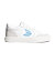 Pánské volnočasové boty Cariuma VALLELY White Leather Vintage White Suede Argentina Blue Logo Sneake