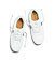 Pánské volnočasové boty Cariuma LUAN PRO White Premium Leather Black Logo Sneaker
