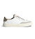 Pánské volnočasové boty Cariuma TOCA White Premium Leather Vintage White Suede Metallic Gold Sneaker