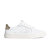 Pánské volnočasové boty Cariuma SALVAS White Premium Leather Ice Logo Metallic Gold Sneaker