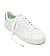 Pánské volnočasové boty Cariuma SALVAS White Premium Leather Ice Logo Metallic Gold Sneaker