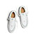 Pánské volnočasové boty Cariuma UBA Gum White Leather Green Logo Sneaker