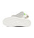 Pánské volnočasové boty Cariuma SALVAS White Premium Leather Ice Logo Metallic Gold Sneaker